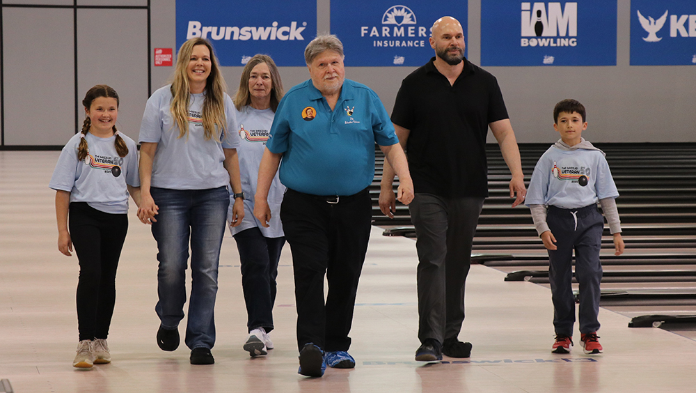 Ronald Sereyka and family at the 2025 USBC Open Championships Ronald Sereyka and family at the 2025 USBC Open Championships